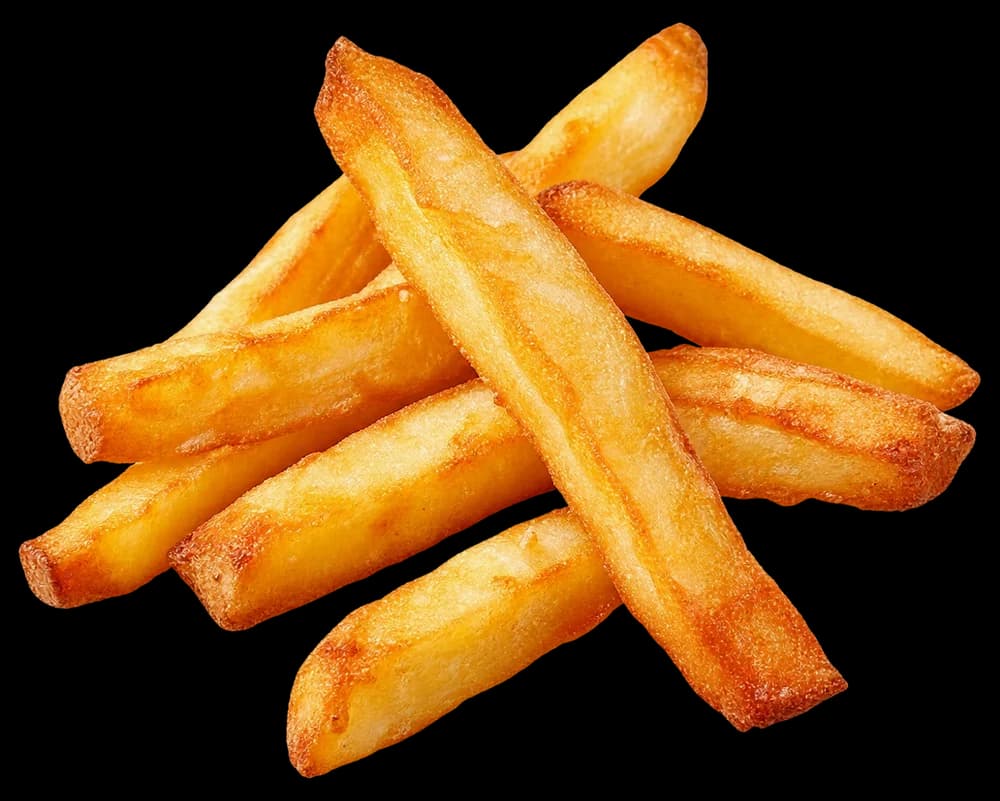 Papas fritas doradas